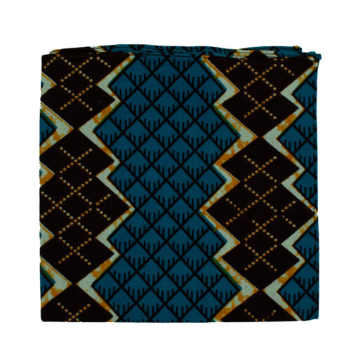 Blue Kipepo Pocket Square