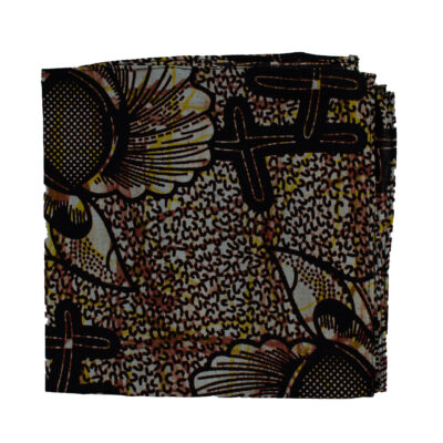 Brown Tembo Pocket Square