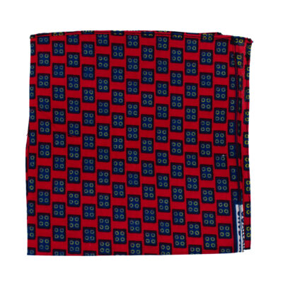 Red Kisumu Pocket Square