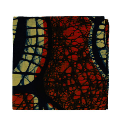 Orange Mombasa Pocket Square