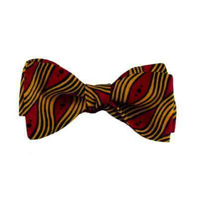 Red Samaki Bow Tie